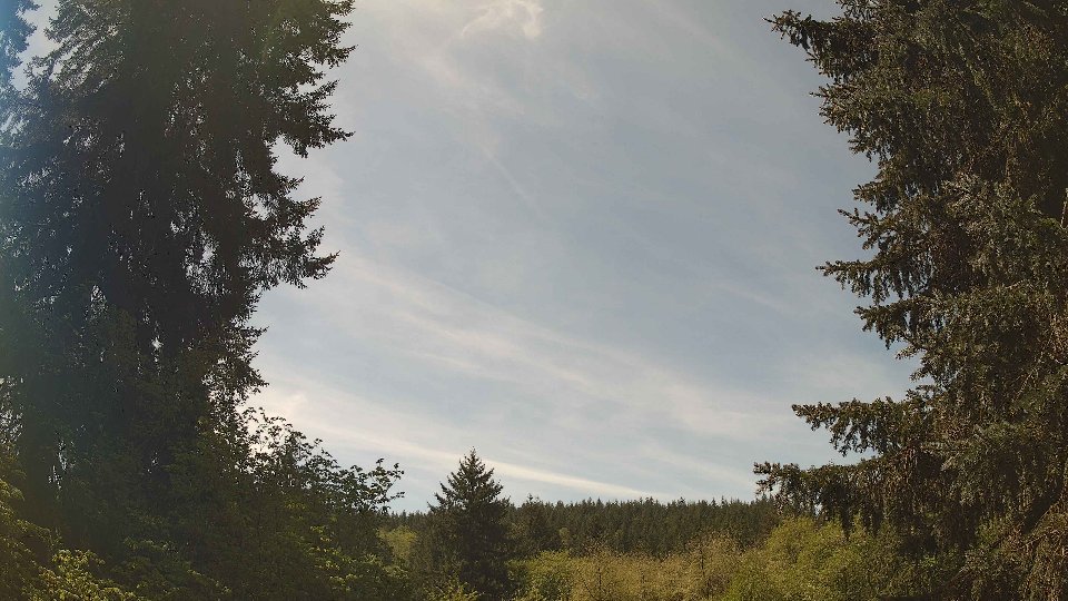 Pacific Northwest skyline timelapse frame from May 7th, 2026 at 12:30 PM