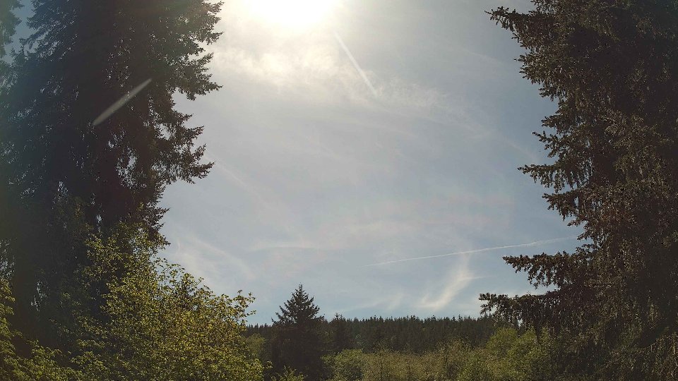 Pacific Northwest skyline timelapse frame from May 7th, 2026 at 2:30 PM