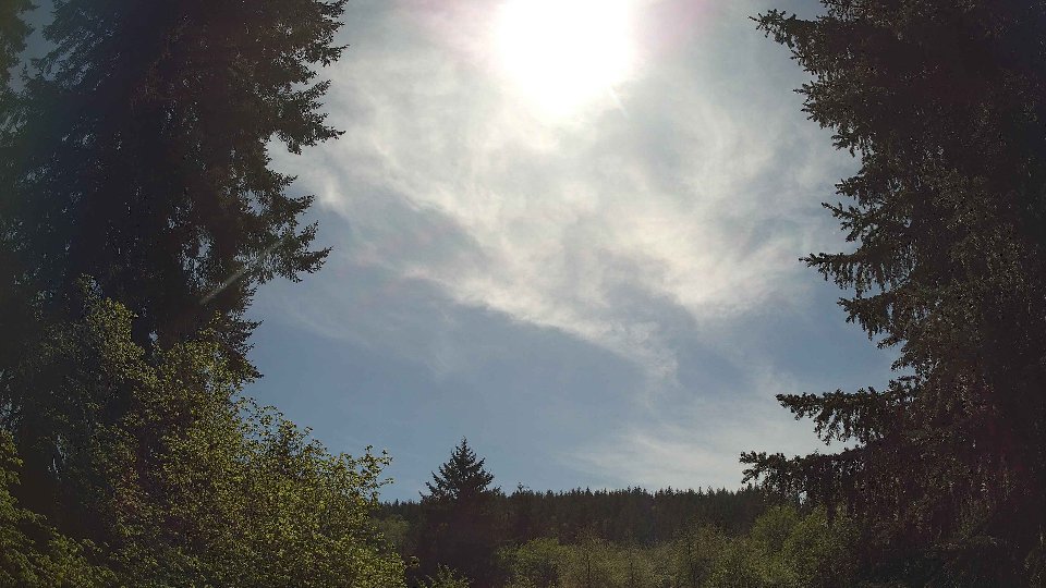 Pacific Northwest skyline timelapse frame from May 7th, 2026 at 3:15 PM