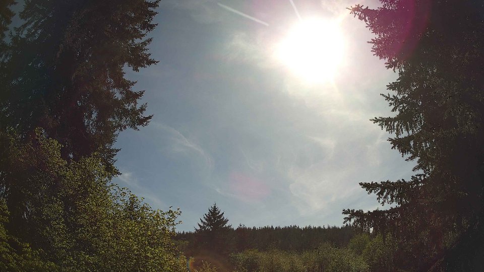 Pacific Northwest skyline timelapse frame from May 7th, 2026 at 4:00 PM