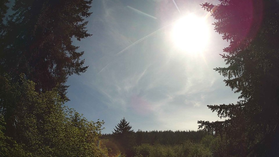 Pacific Northwest skyline timelapse frame from May 7th, 2026 at 4:15 PM