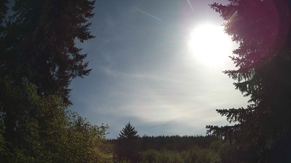 Pacific Northwest skyline timelapse frame from May 7th, 2026 at 4:30 PM