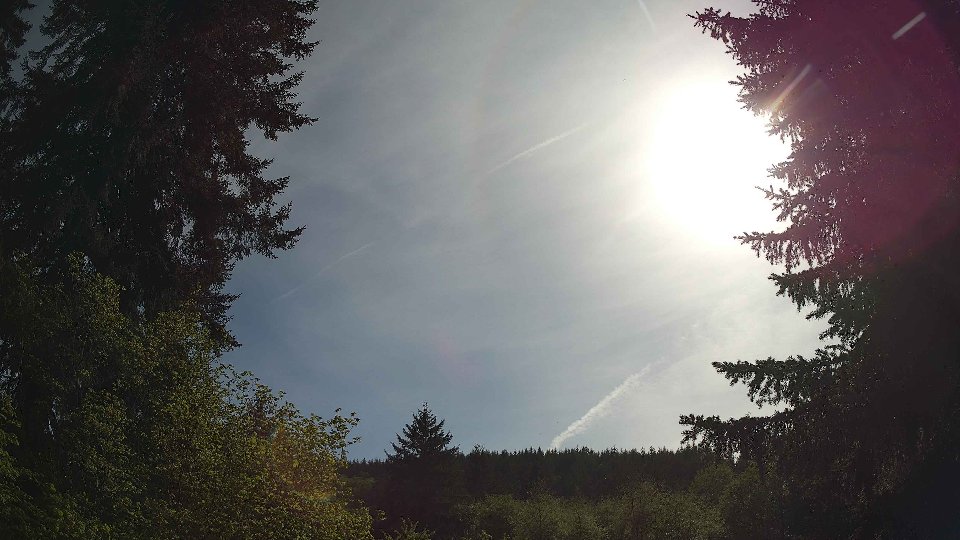 Pacific Northwest skyline timelapse frame from May 7th, 2026 at 4:45 PM