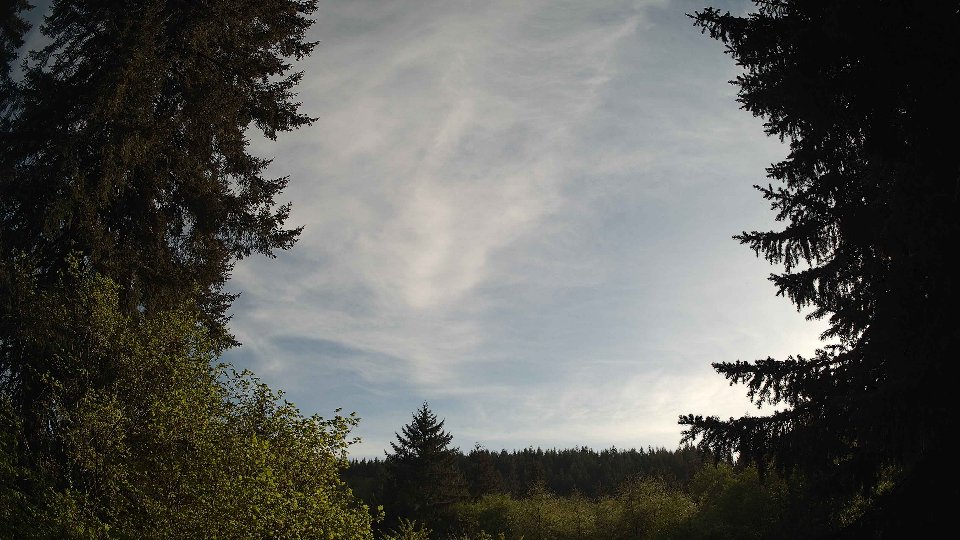 Pacific Northwest skyline timelapse frame from May 7th, 2026 at 6:15 PM