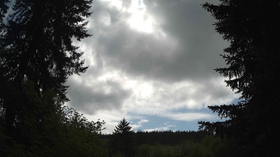 Pacific Northwest skyline timelapse frame from May 8th, 2026 at 3:00 PM