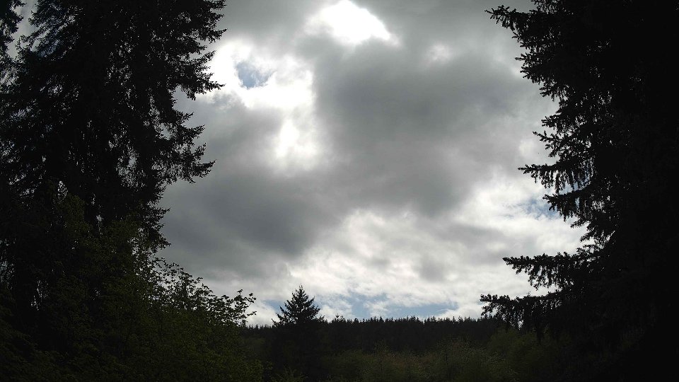 Pacific Northwest skyline timelapse frame from May 8th, 2026 at 3:15 PM
