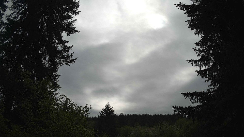 Pacific Northwest skyline timelapse frame from May 8th, 2026 at 4:00 PM