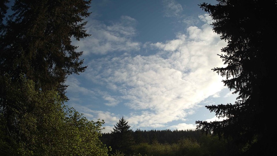 Pacific Northwest skyline timelapse frame from May 8th, 2026 at 6:30 PM