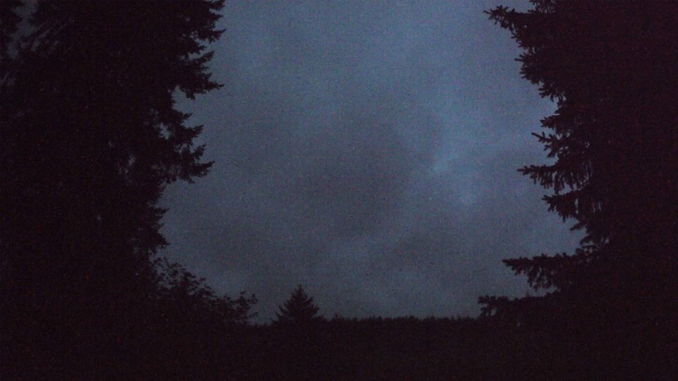 Pacific Northwest skyline timelapse frame from May 8th, 2026 at 5:10 AM