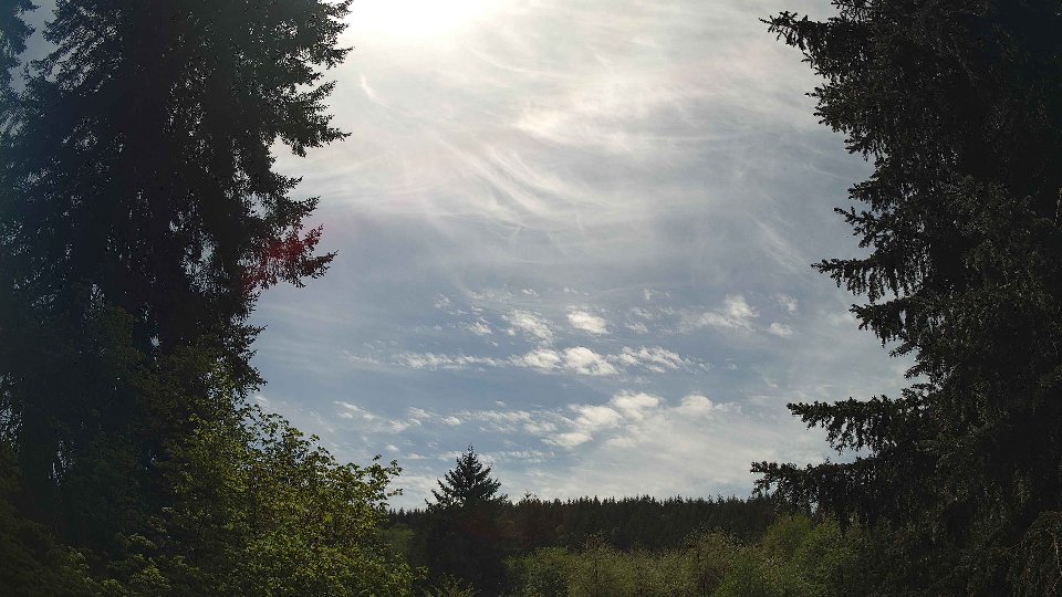 Pacific Northwest skyline timelapse frame from May 9th, 2026 at 2:00 PM