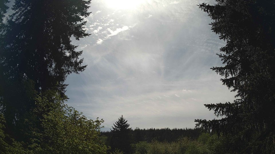 Pacific Northwest skyline timelapse frame from May 9th, 2026 at 2:30 PM