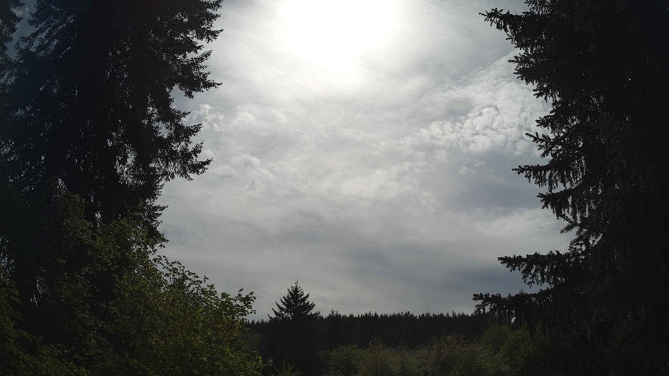 Pacific Northwest skyline timelapse frame from May 9th, 2026 at 3:00 PM
