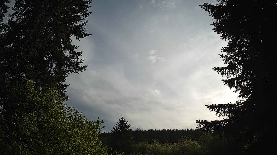 Pacific Northwest skyline timelapse frame from May 9th, 2026 at 6:15 PM