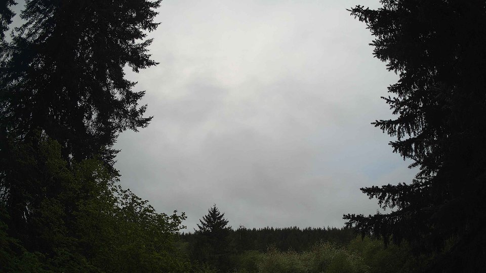 Pacific Northwest skyline timelapse frame from May 10th, 2026 at 6:30 AM