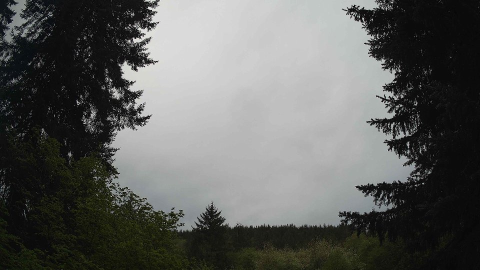 Pacific Northwest skyline timelapse frame from May 10th, 2026 at 7:00 AM