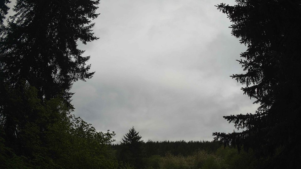 Pacific Northwest skyline timelapse frame from May 10th, 2026 at 8:15 AM