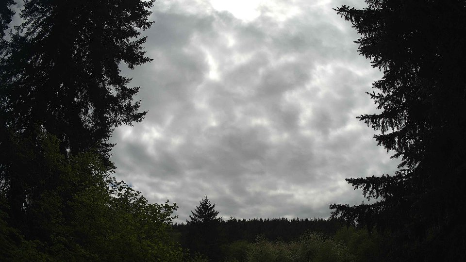 Pacific Northwest skyline timelapse frame from May 10th, 2026 at 3:00 PM