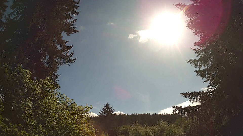 Pacific Northwest skyline timelapse frame from May 10th, 2026 at 4:15 PM