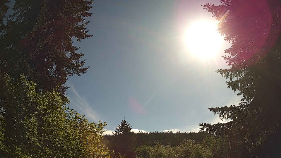 Pacific Northwest skyline timelapse frame from May 10th, 2026 at 4:30 PM