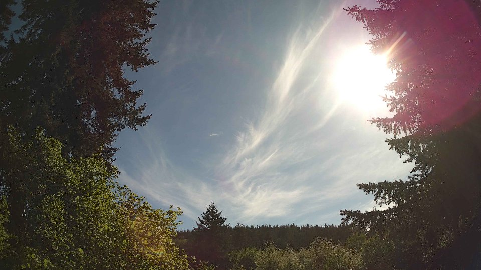 Pacific Northwest skyline timelapse frame from May 10th, 2026 at 4:45 PM