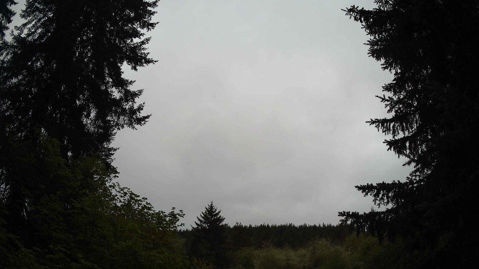 Pacific Northwest skyline timelapse frame from May 11th, 2026 at 5:45 AM