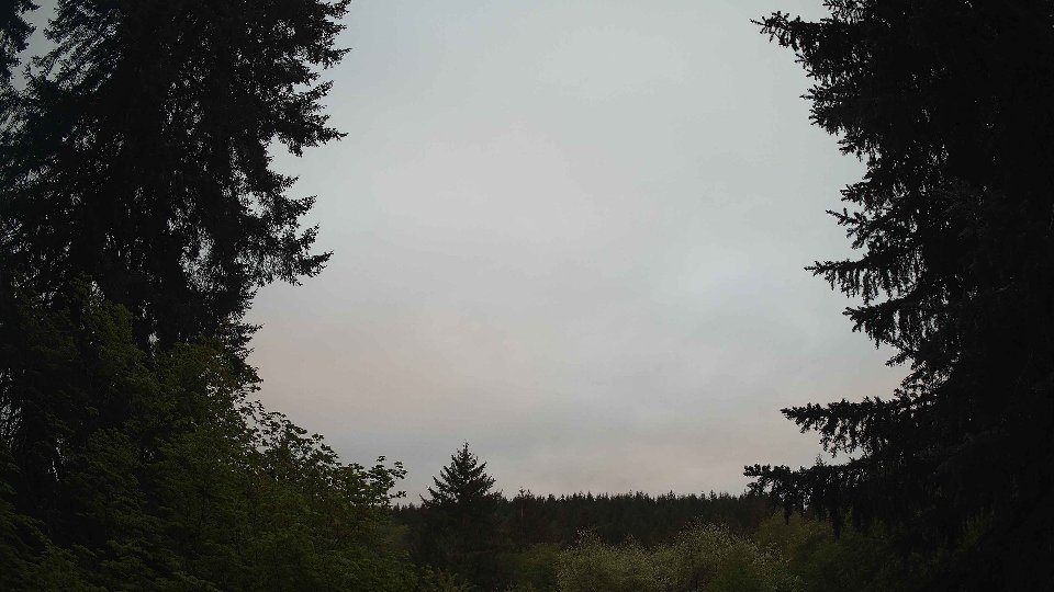 Pacific Northwest skyline timelapse frame from May 11th, 2026 at 6:00 AM
