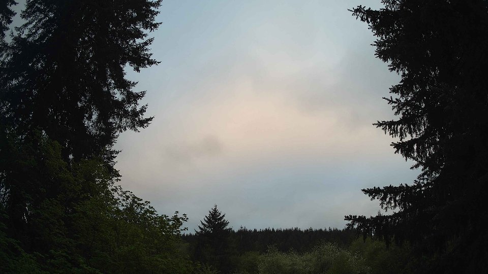 Pacific Northwest skyline timelapse frame from May 11th, 2026 at 6:15 AM