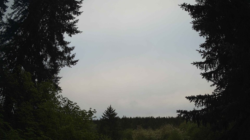 Pacific Northwest skyline timelapse frame from May 11th, 2026 at 6:30 AM