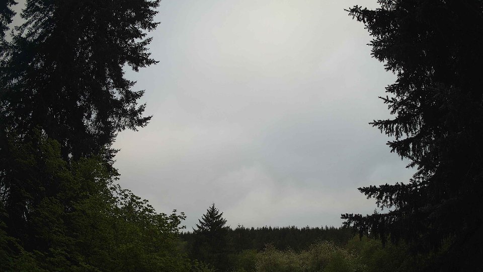 Pacific Northwest skyline timelapse frame from May 11th, 2026 at 6:45 AM
