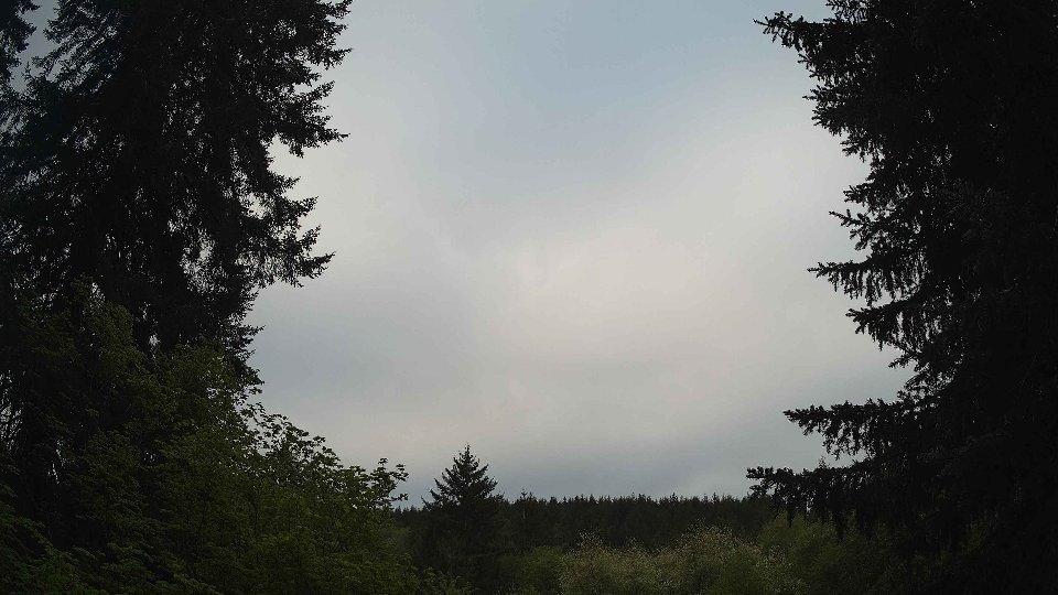 Pacific Northwest skyline timelapse frame from May 11th, 2026 at 7:00 AM