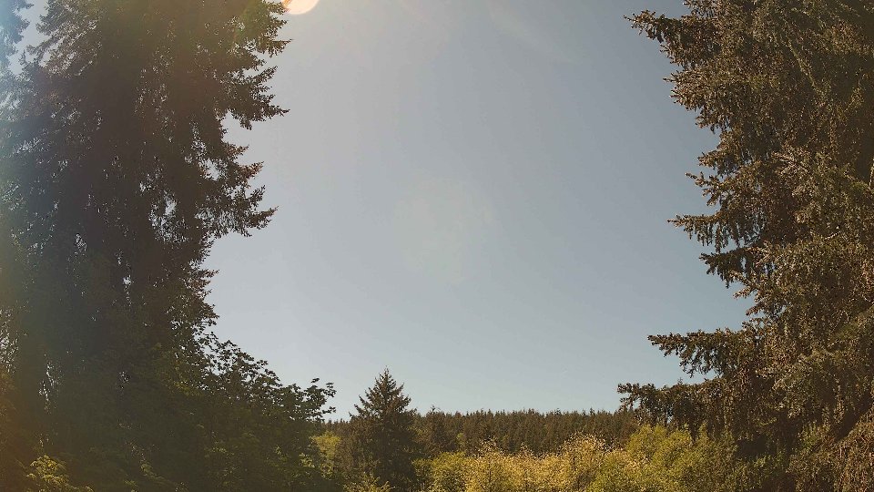Pacific Northwest skyline timelapse frame from May 11th, 2026 at 12:45 PM