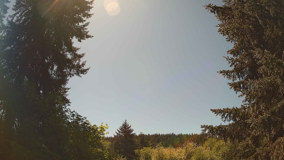 Pacific Northwest skyline timelapse frame from May 11th, 2026 at 1:30 PM
