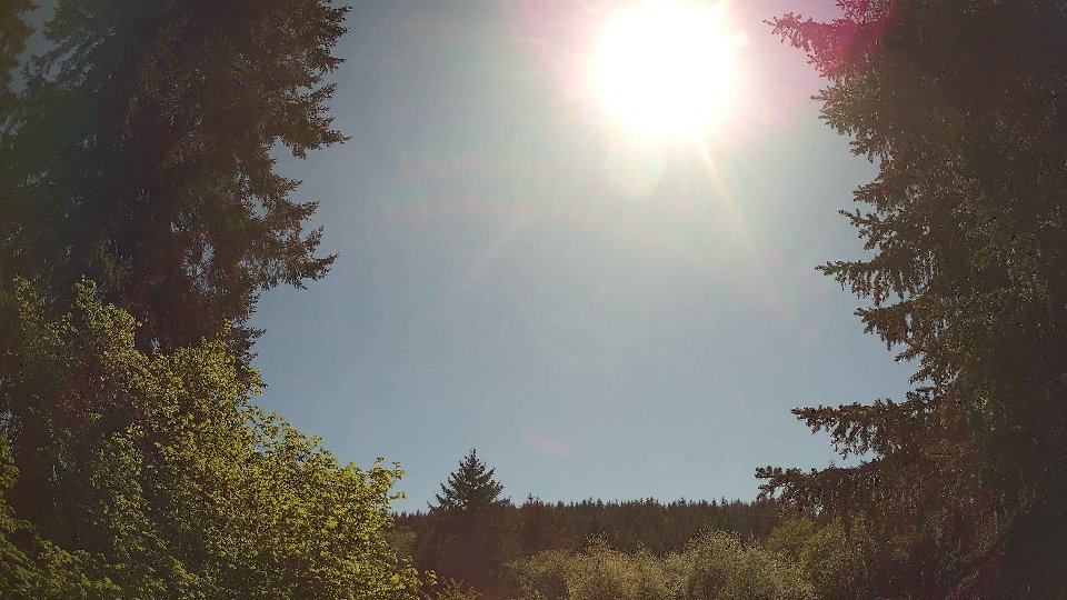 Pacific Northwest skyline timelapse frame from May 11th, 2026 at 3:45 PM