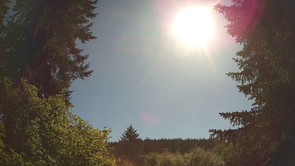 Pacific Northwest skyline timelapse frame from May 11th, 2026 at 4:00 PM