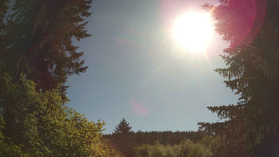 Pacific Northwest skyline timelapse frame from May 11th, 2026 at 4:15 PM