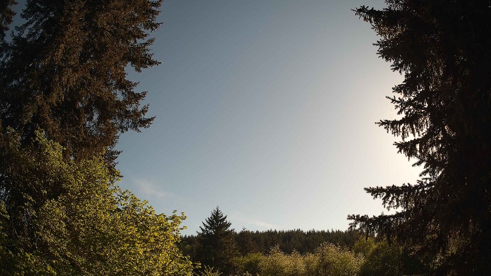 Pacific Northwest skyline timelapse frame from May 11th, 2026 at 5:45 PM