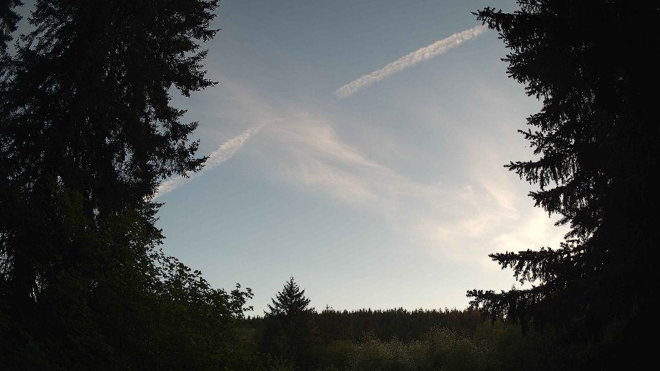 Pacific Northwest skyline timelapse frame from May 11th, 2026 at 8:15 PM