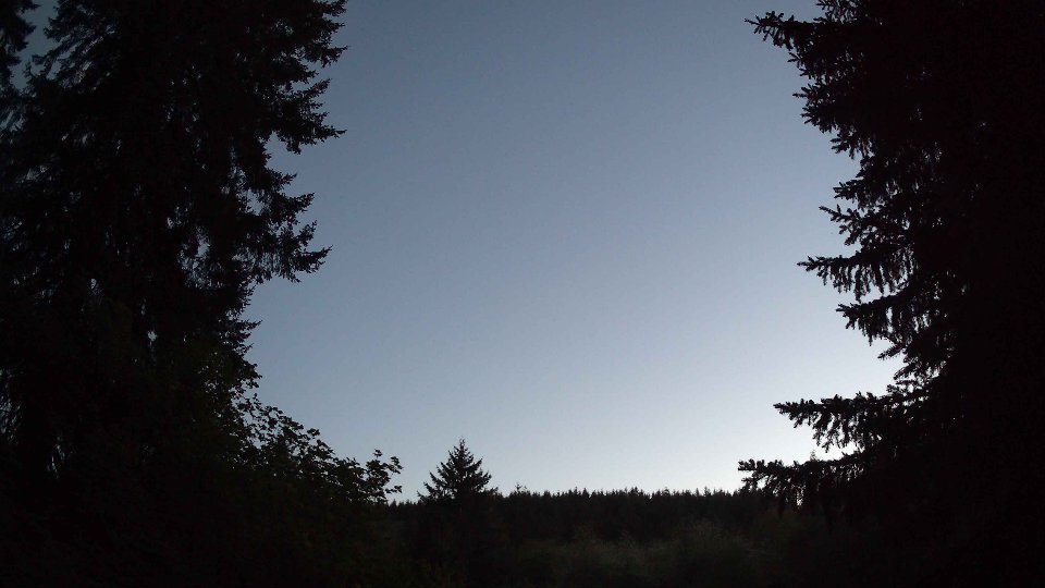 Pacific Northwest skyline timelapse frame from May 11th, 2026 at 8:59 PM