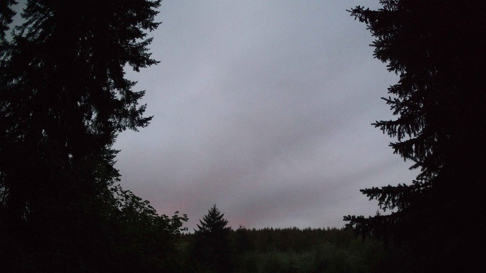 Pacific Northwest skyline timelapse frame from May 12th, 2026 at 5:15 AM