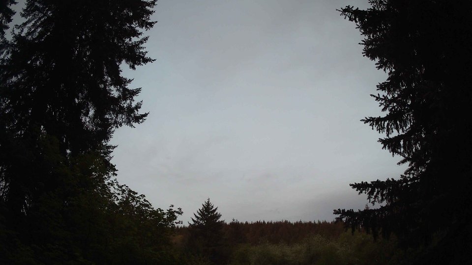 Pacific Northwest skyline timelapse frame from May 12th, 2026 at 5:30 AM