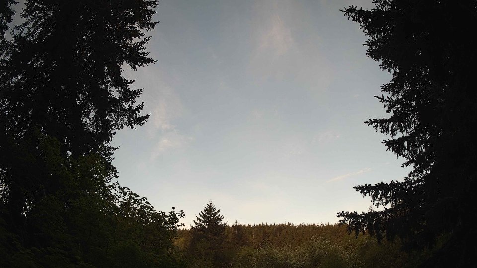 Pacific Northwest skyline timelapse frame from May 12th, 2026 at 6:15 AM