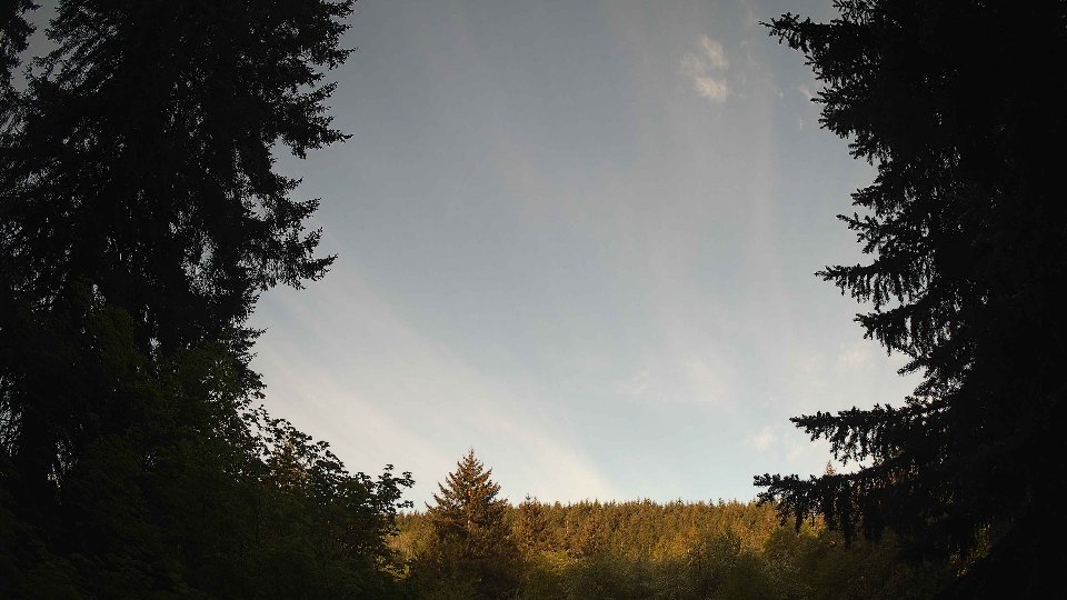 Pacific Northwest skyline timelapse frame from May 12th, 2026 at 7:00 AM
