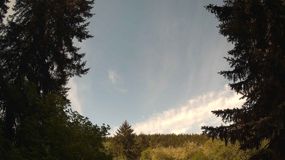 Pacific Northwest skyline timelapse frame from May 12th, 2026 at 10:30 AM