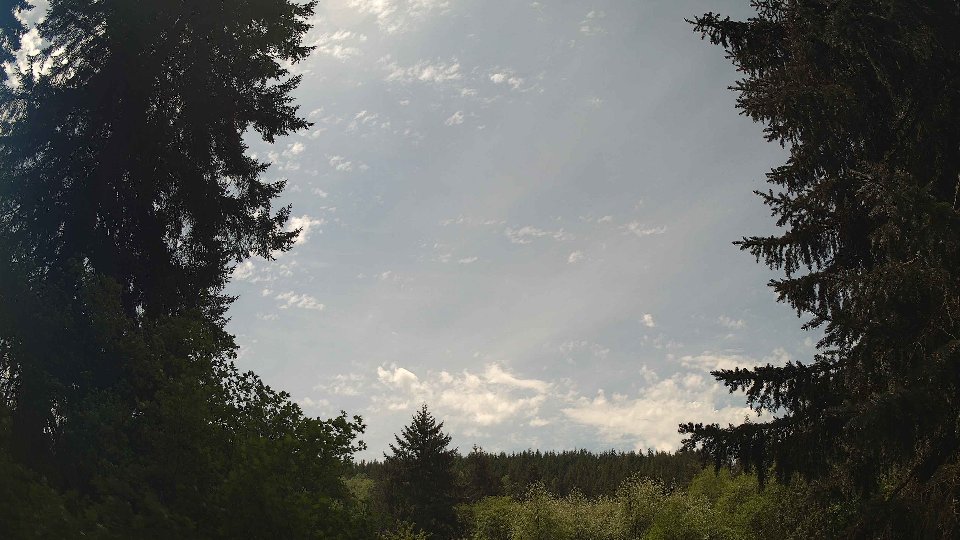 Pacific Northwest skyline timelapse frame from May 12th, 2026 at 1:00 PM