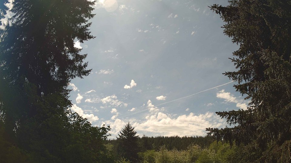 Pacific Northwest skyline timelapse frame from May 12th, 2026 at 1:15 PM