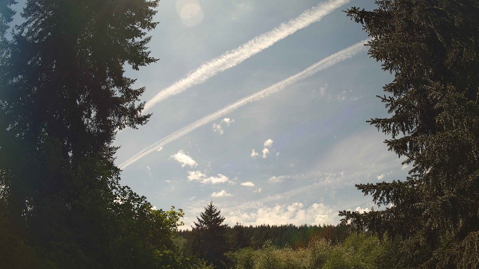 Pacific Northwest skyline timelapse frame from May 12th, 2026 at 1:30 PM