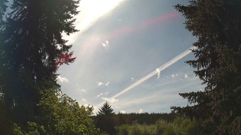 Pacific Northwest skyline timelapse frame from May 12th, 2026 at 2:00 PM