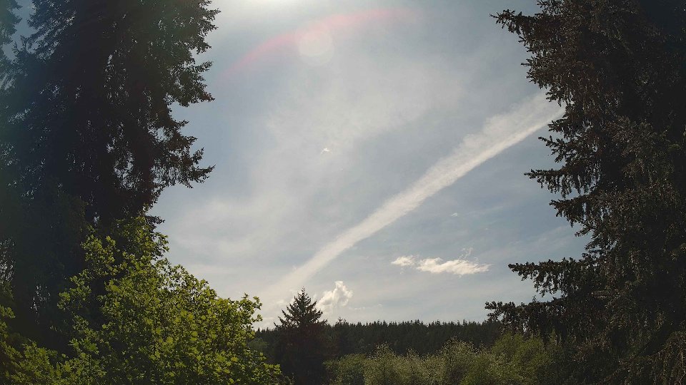 Pacific Northwest skyline timelapse frame from May 12th, 2026 at 2:15 PM