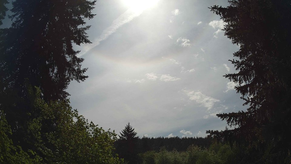 Pacific Northwest skyline timelapse frame from May 12th, 2026 at 2:45 PM