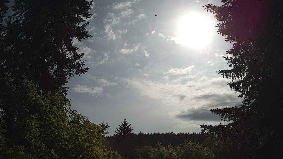 Pacific Northwest skyline timelapse frame from May 12th, 2026 at 4:15 PM
